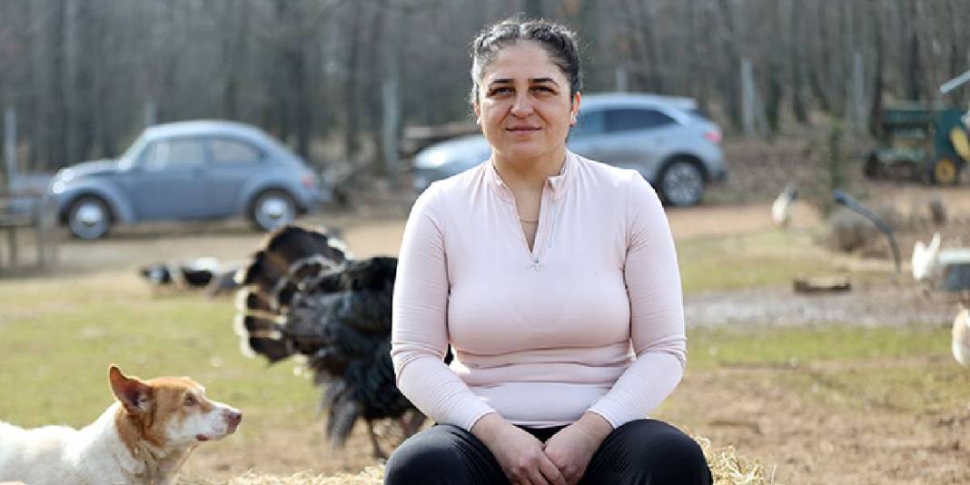 Kamp yapmaya gitti yerleşme kararı aldı: Her şeyi en doğalından elleriyle yapıyor 3